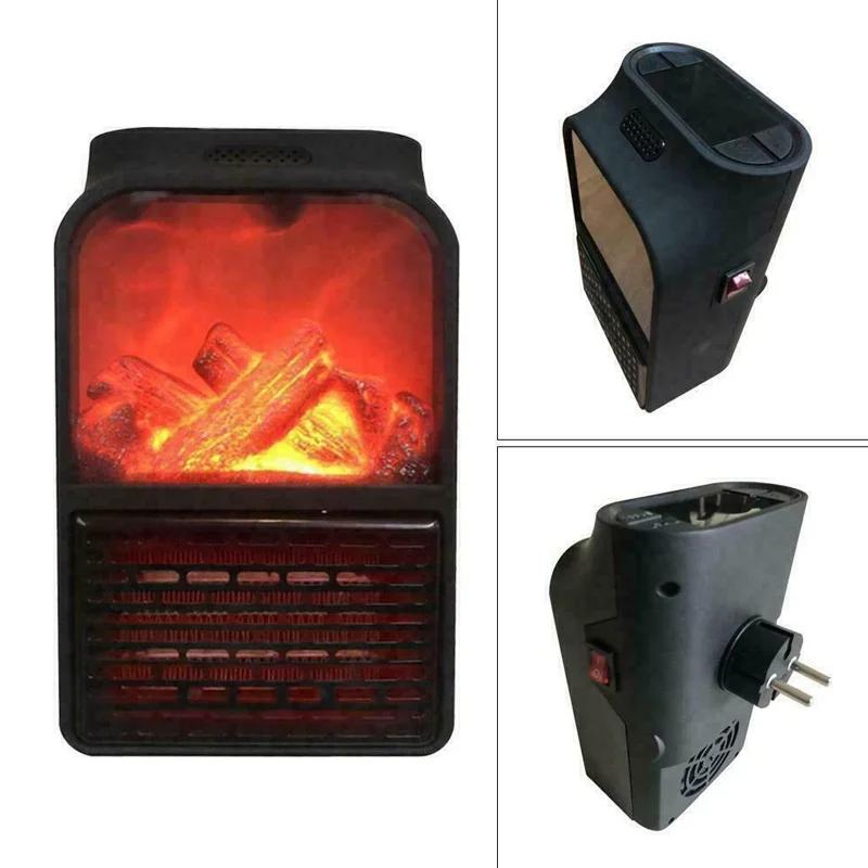 Calefactor Eléctrico Portátil Enchufable con Mando a Distancia – Calor Instantáneo y Seguro
